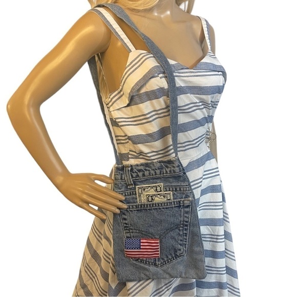 LEVI'S Handmade/Upcycled Purse. One of a Kind. - Picture 2 of 10